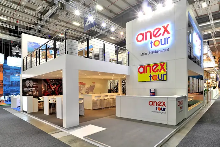 Messestand von Anex Tour – ITB 2017