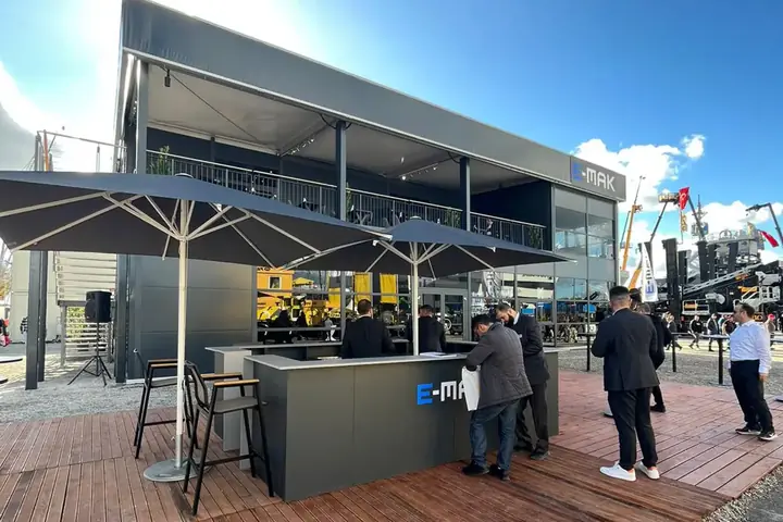 E-MAK exhibition stand – Bauma 2022, Munich – image 9