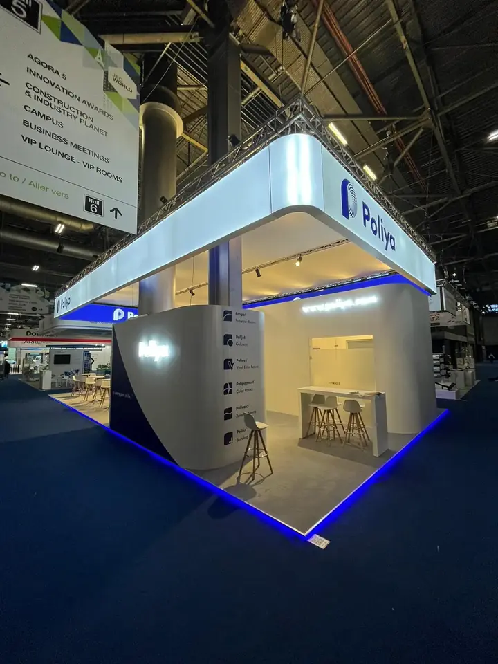 Messestand von Poliya – JEC Europe 2024