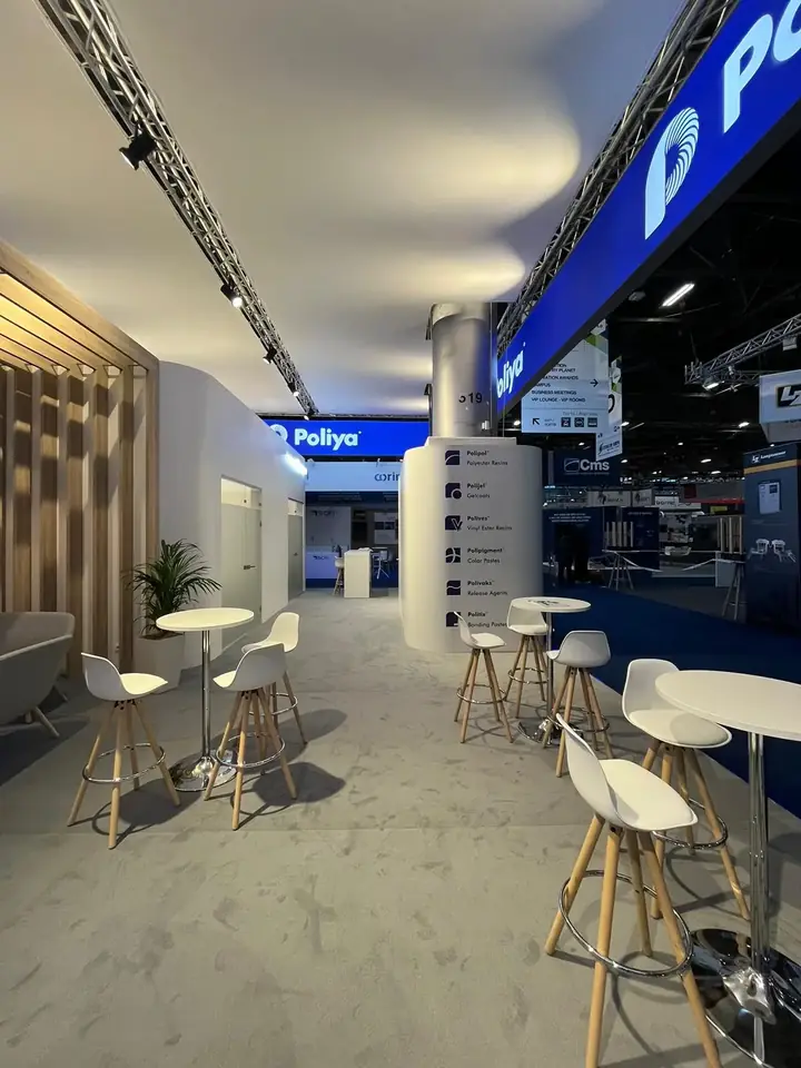 Messestand von Poliya – JEC Europe 2024, Paris – Bild 7
