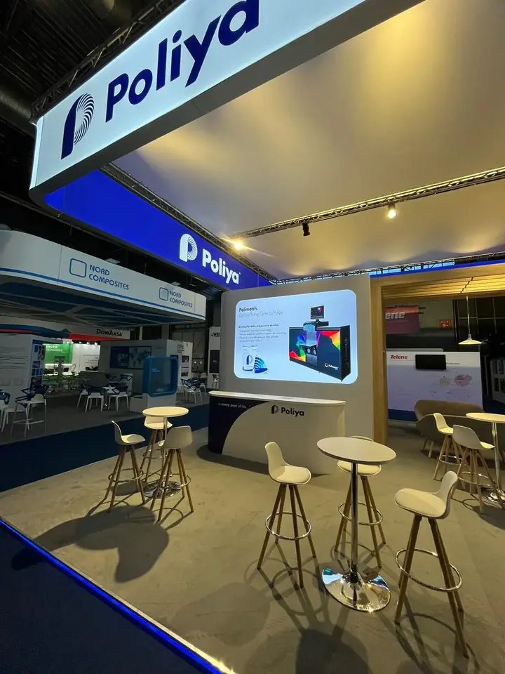 Messestand von Poliya – JEC Europe 2024, Paris – Bild 17