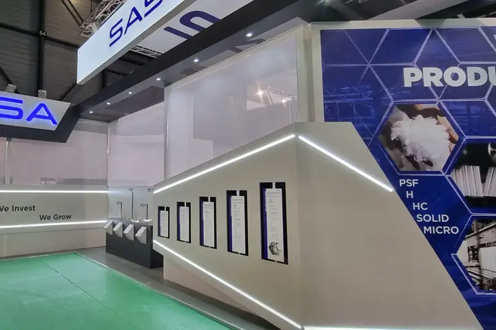 Messestand von SASA Polyester – INDEX 2023, Genf – Bild 4