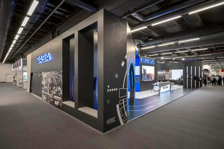 Messestand von SASA Polyester – Techtextil 2024, Frankfurt am Main – Bild 3