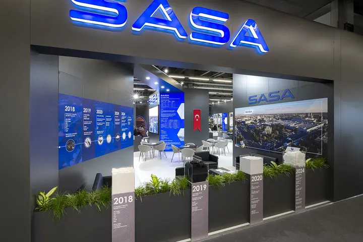 Messestand von SASA Polyester – Techtextil 2024, Frankfurt am Main – Bild 4