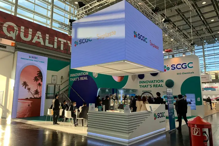 Messestand von SCG Chemicals – K 2022