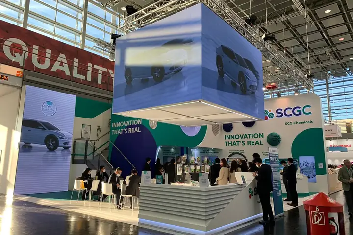 SCG Chemicals exhibition stand – K 2022, Düsseldorf – image 14